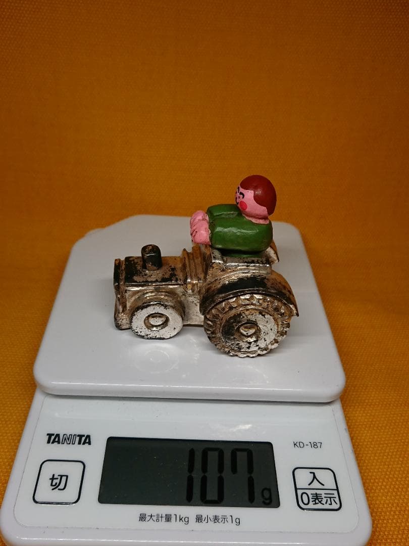 ビンテージ　人形　トラクター　欧州　置物　インテリア　工芸品　美術品　A2700