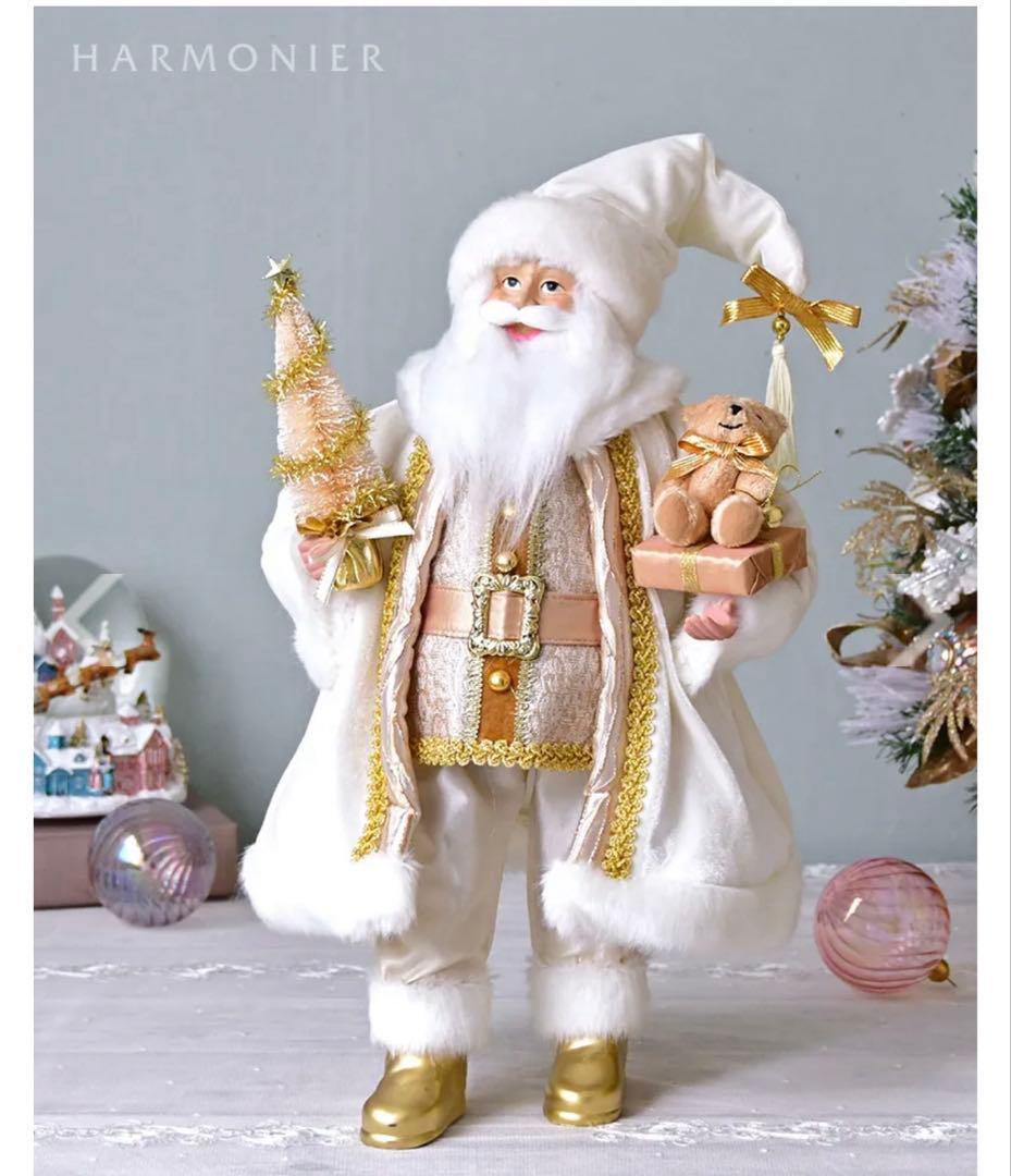 【新品】クリスマス サンタクロース ハルモニア 人形 47cm