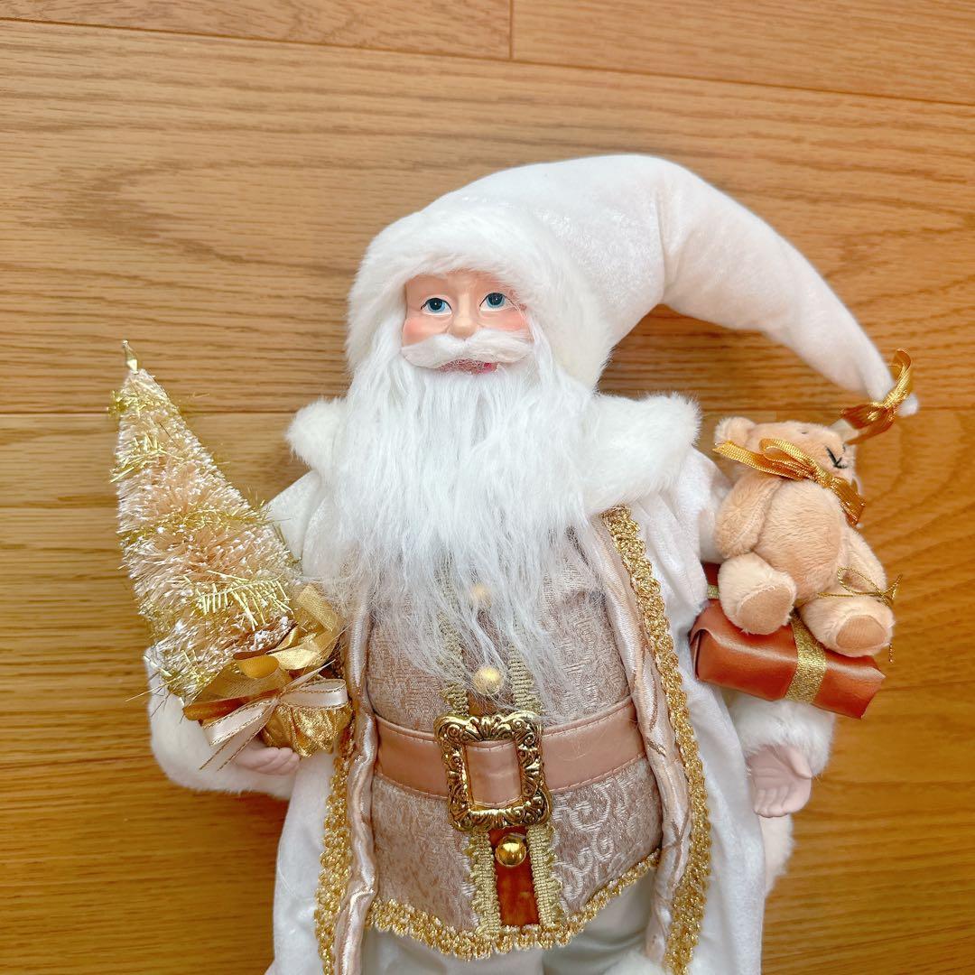 【新品】クリスマス サンタクロース ハルモニア 人形 47cm