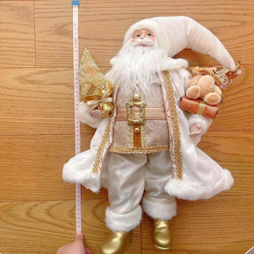 【新品】クリスマス サンタクロース ハルモニア 人形 47cm