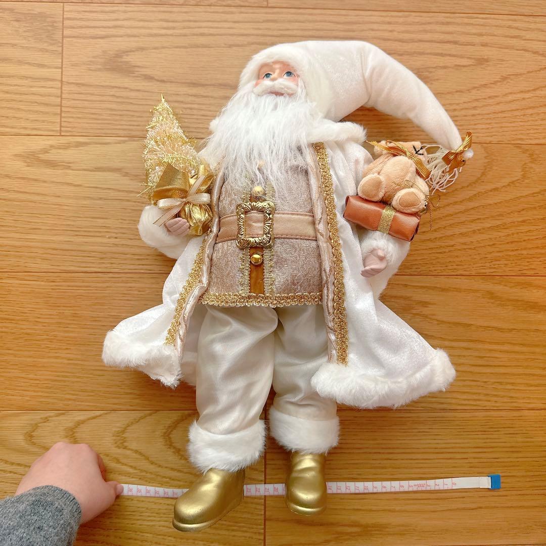 【新品】クリスマス サンタクロース ハルモニア 人形 47cm