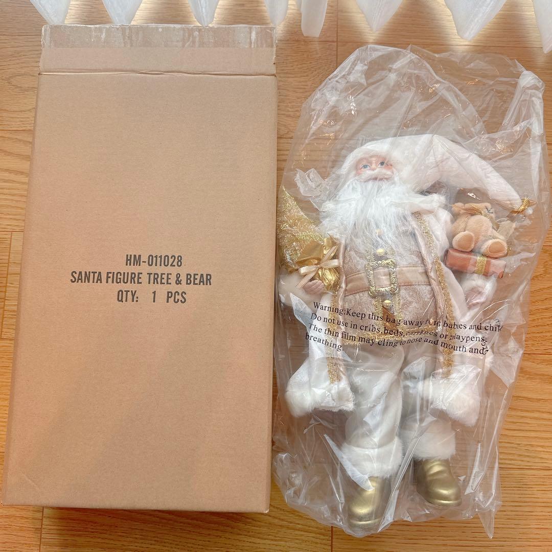 【新品】クリスマス サンタクロース ハルモニア 人形 47cm