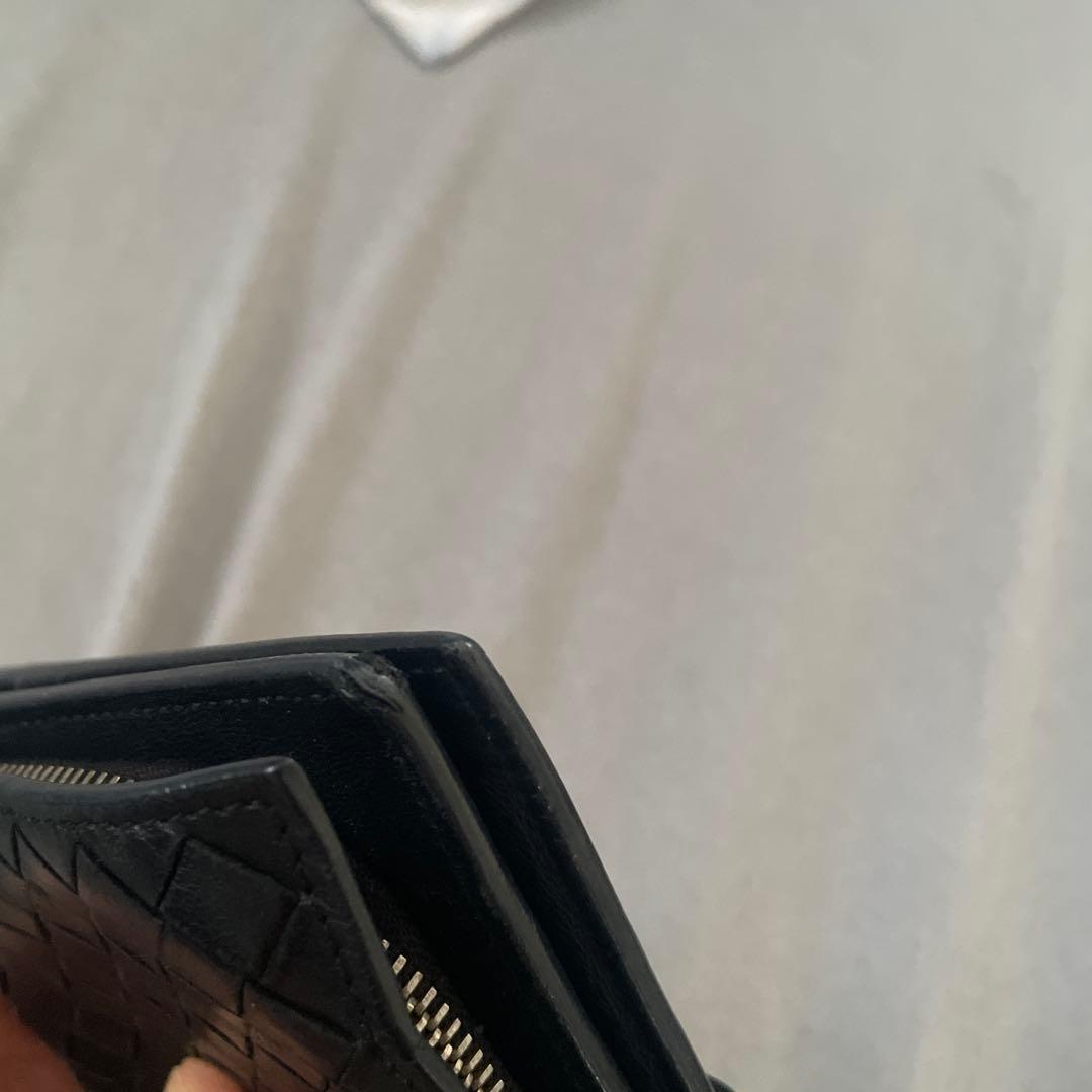 BOTTEGAVENETA ボッテガヴェネタ　長財布　イントレチャート　黒