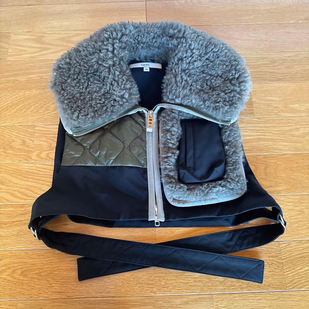 UN3D ビッグカラーファブリックミックスベスト