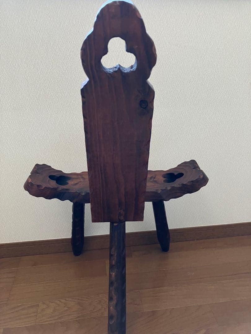 スペイン製シェファードチェア 羊飼いの椅子 三本脚 ヴィンテージ