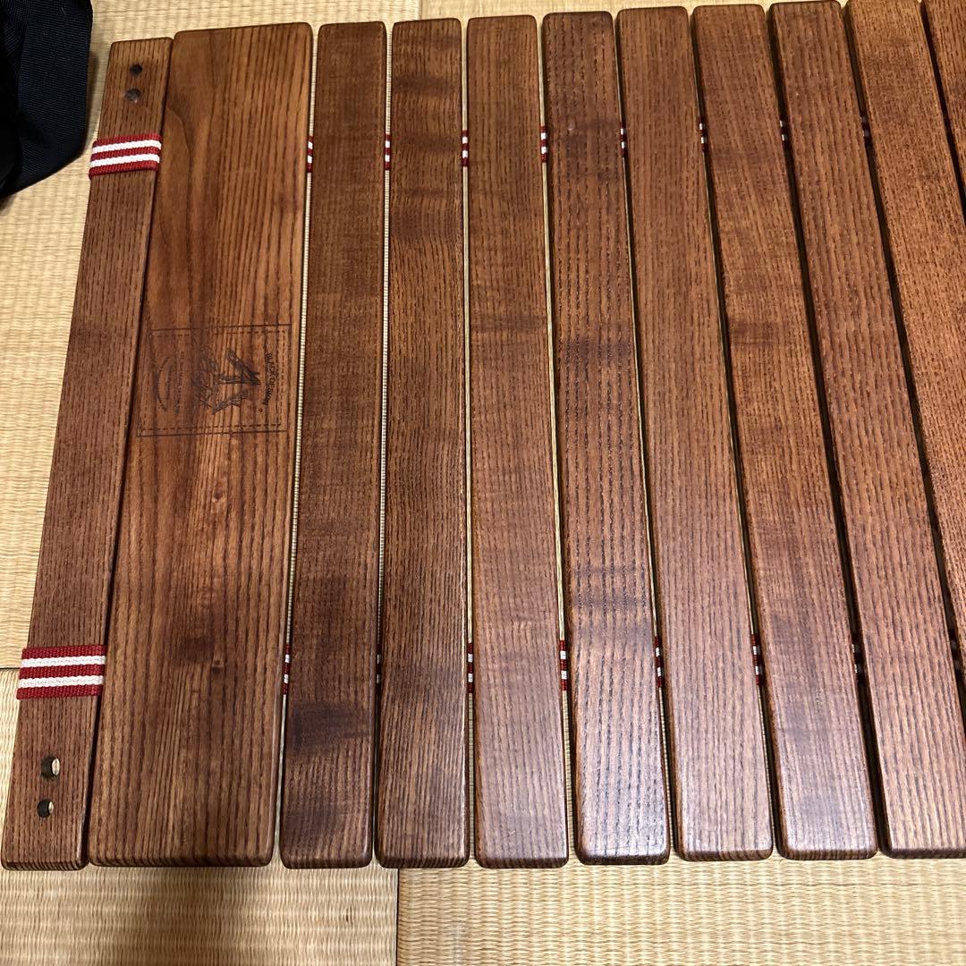 BLACK DESIGN 樹燕　ジュエン　ウッドロールテーブル