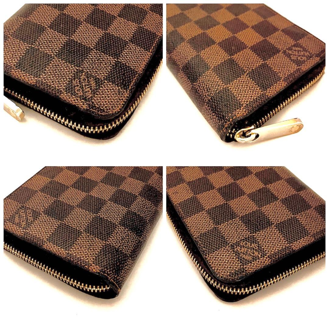 ❗️美品❗️ルイヴィトン ダミエ ラウンドファスナー　ジッピーウォレット　付属品なし