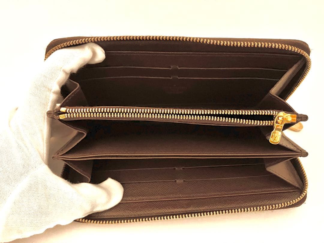 ❗️美品❗️ルイヴィトン ダミエ ラウンドファスナー　ジッピーウォレット　付属品なし