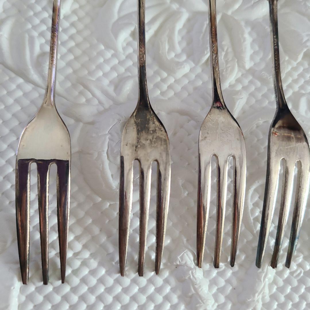 中古【 七宝焼 】銀メッキ 花 ローズ アンティーク 昭和レトロ フォーク