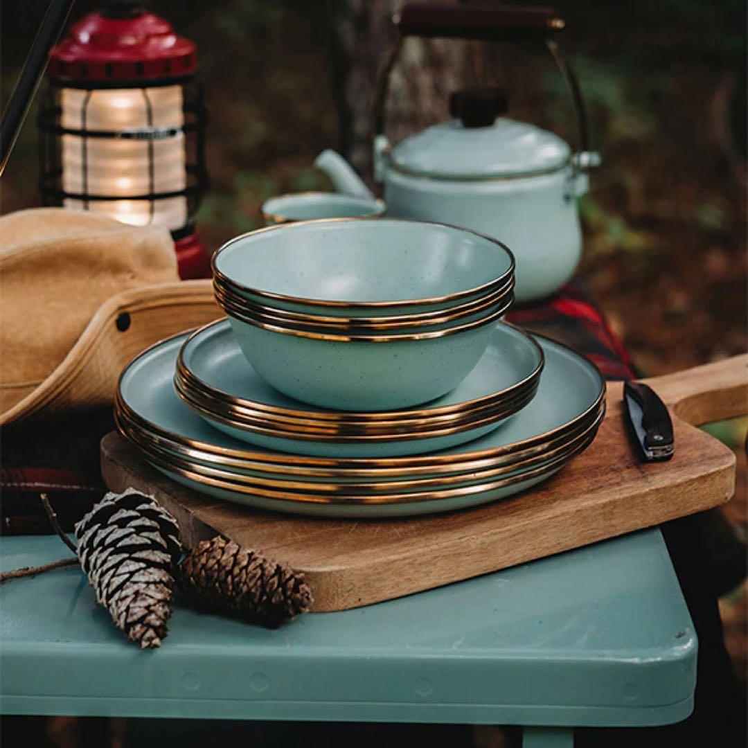 Barebones ベアボーンズ エナメル食器4種8点セット