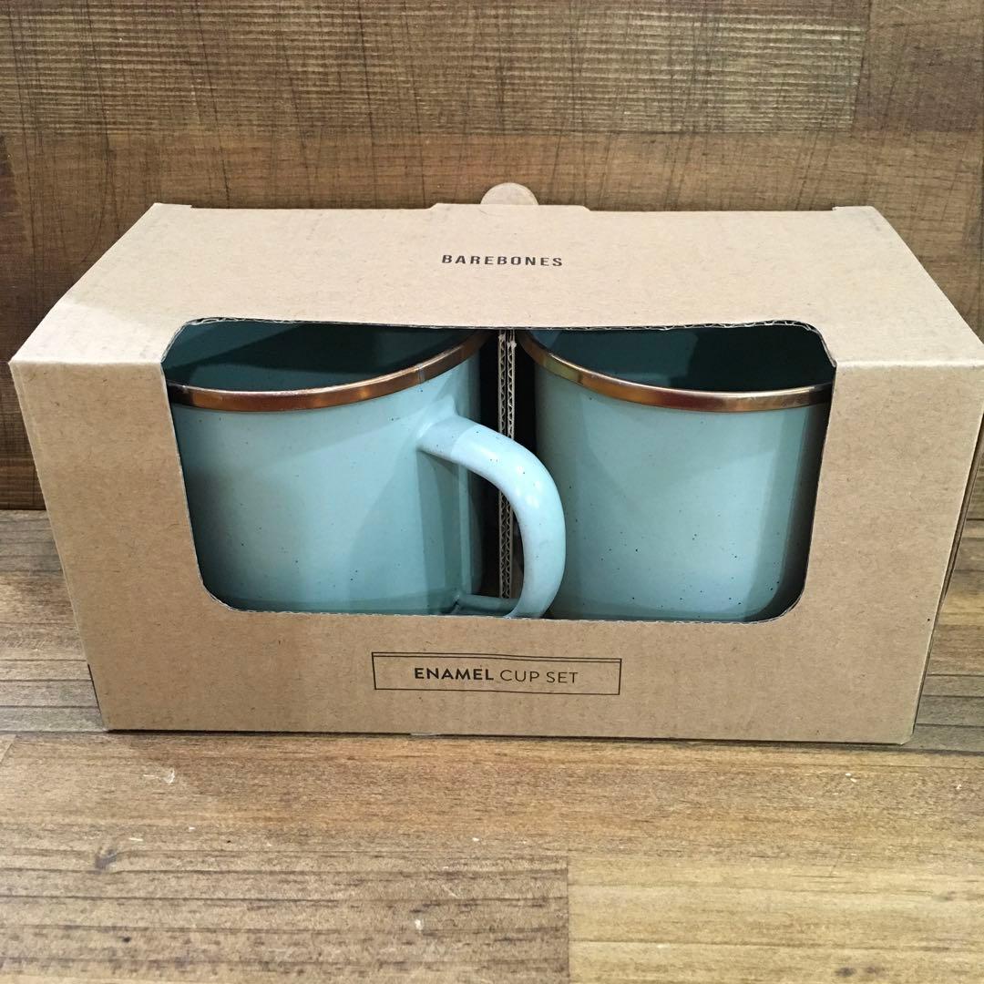 Barebones ベアボーンズ エナメル食器4種8点セット