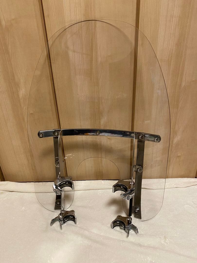 ハーレーダビッドソン　純正　クイックリリース・コンパクト・ウインドシールド