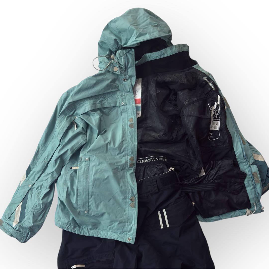 AIRTO GROUND ASEVEN エーセブン スノーボードウエア セットL