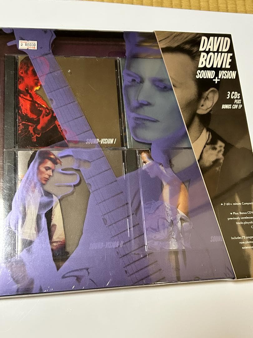 X*Z様 DAVID BOWIE SOUND+VISION 2タイトル　未開封