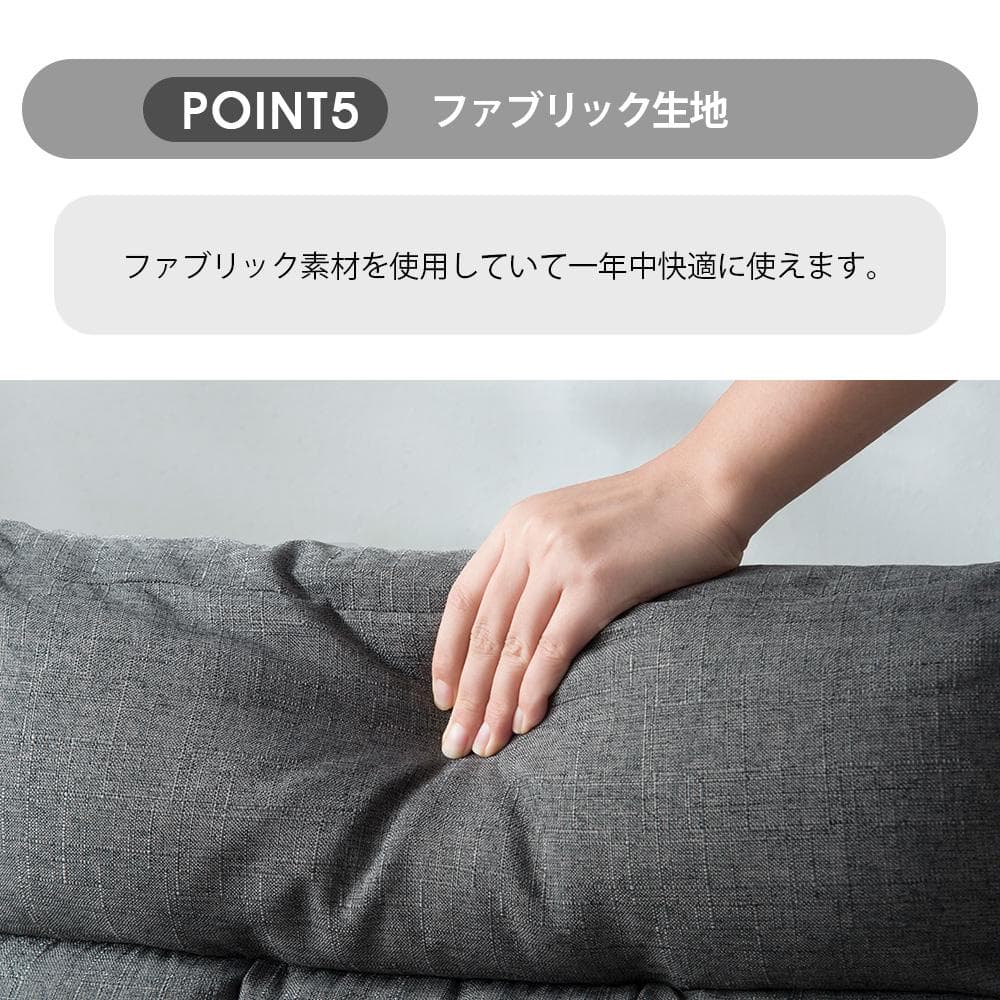 座椅子 リクライニング 14段ギア リクライニングチェアー【グレー】