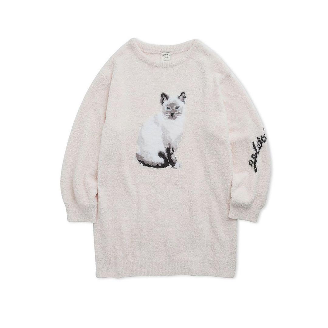 gelato piqueジェラートピケ ネコジャガードワンピース ジェラピケ