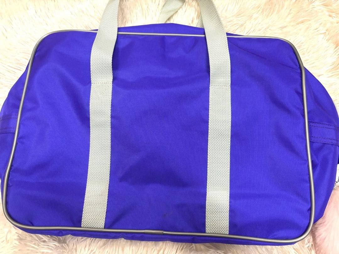 旧ワッペ　紫　キーホルダー付き