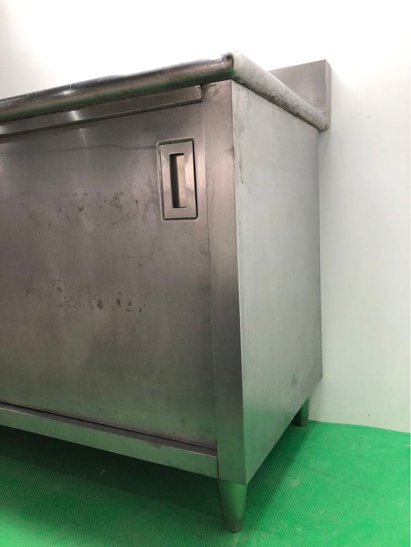 ☆地域限定送料無料☆工場整備品　キャビネットテーブル　幅1400 業務用