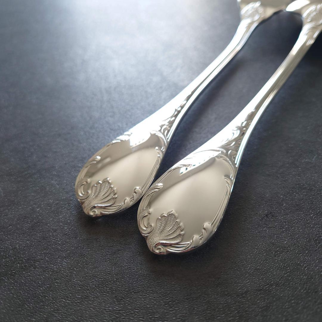 極美品 クリストフル マルリー サービングフォーク サービングスプーン