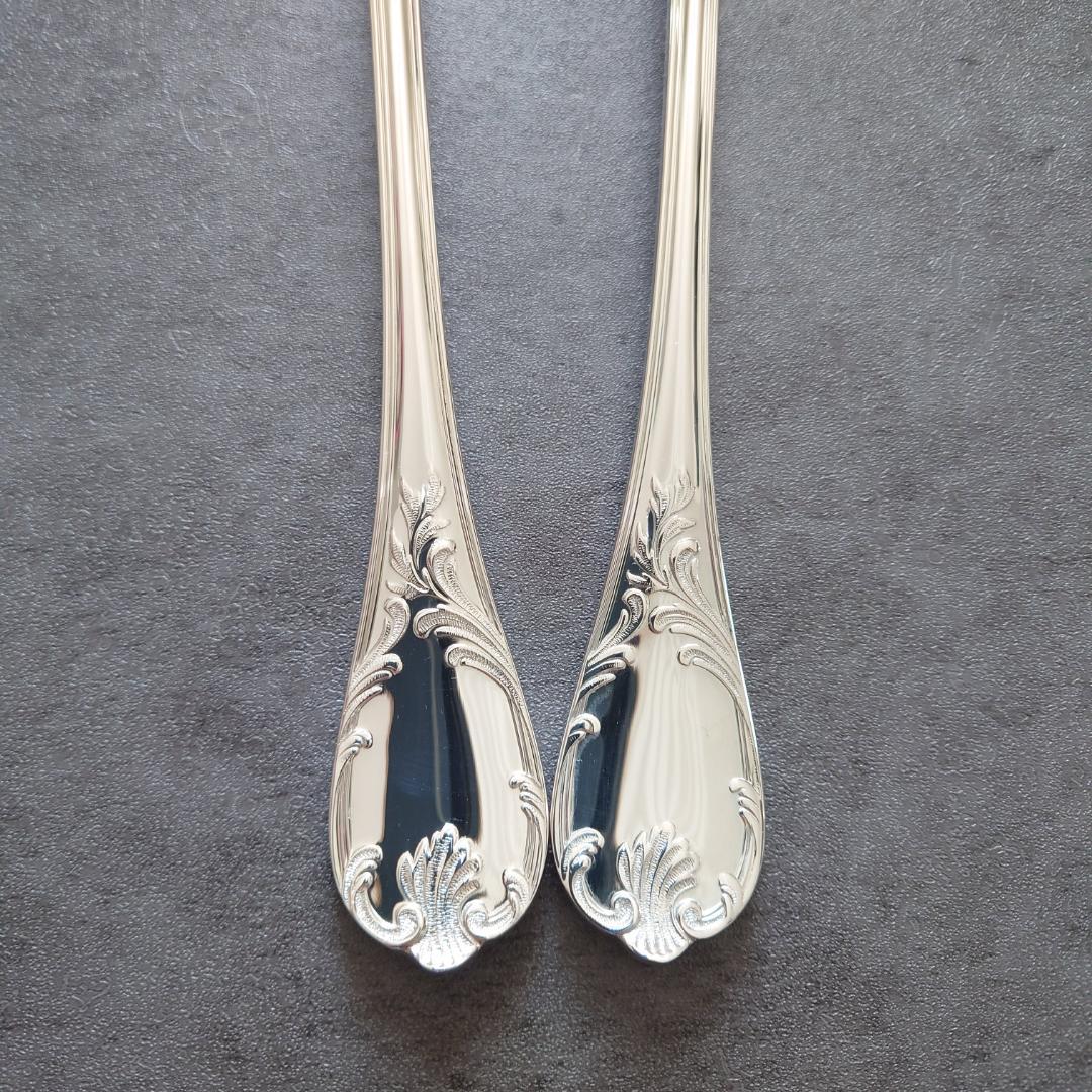 極美品 クリストフル マルリー サービングフォーク サービングスプーン