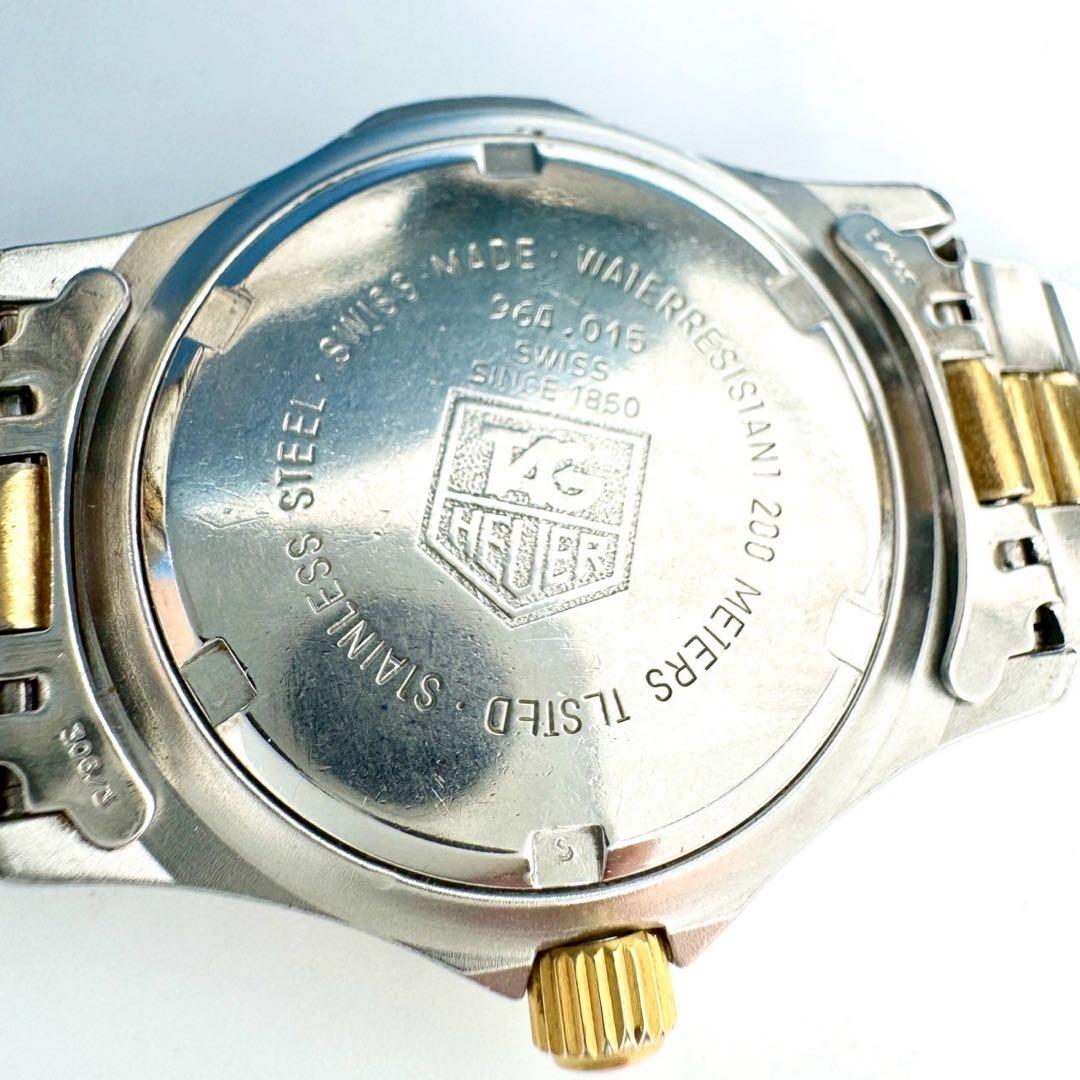 【新品電池】TAG HEUER プロフェッショナル ゴールド コンビ 腕時計