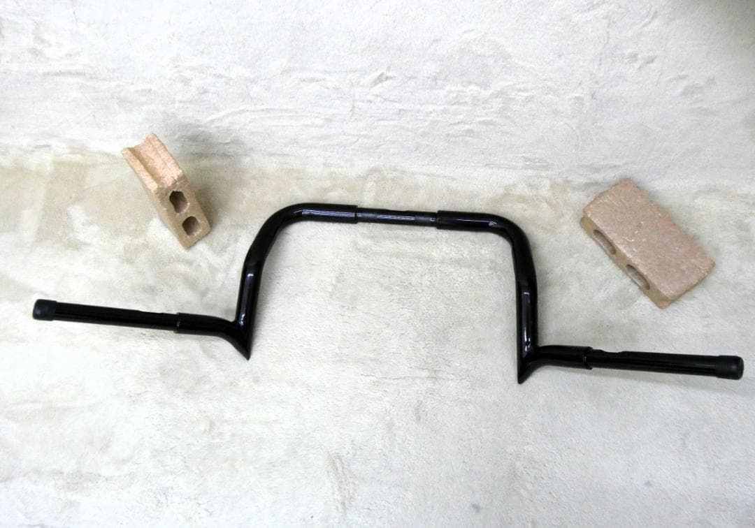 ハーレー用10インチ モンキーバー ブラック /ツーリングモデル