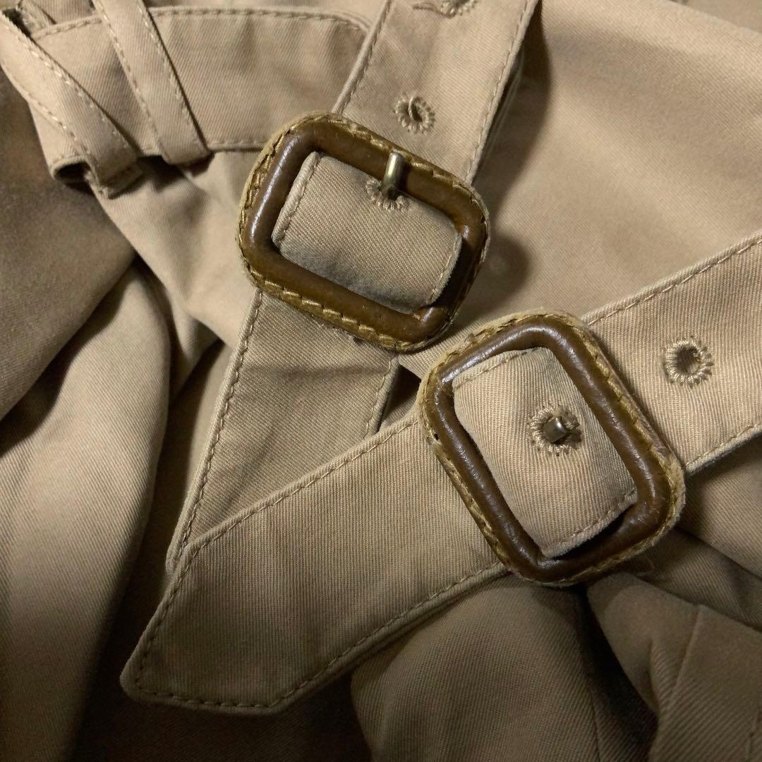 GRENFELL グレンフェル 黒タグ トレンチコート 42 英国製