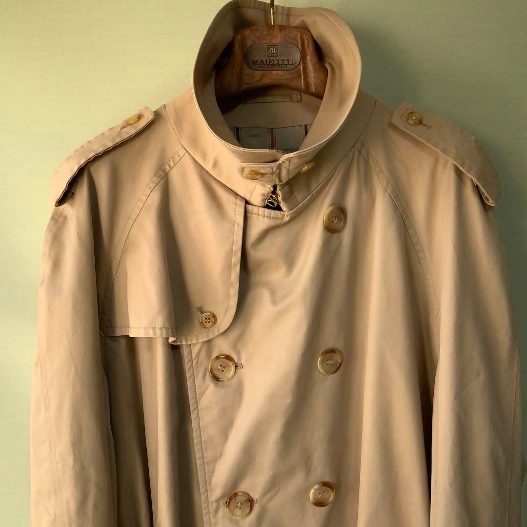 GRENFELL グレンフェル 黒タグ トレンチコート 42 英国製