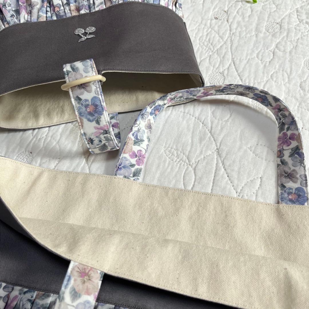 絵本袋　手提げ袋　シューズ袋　3点　シンクオブミーグレイッシュ　入園入学セット