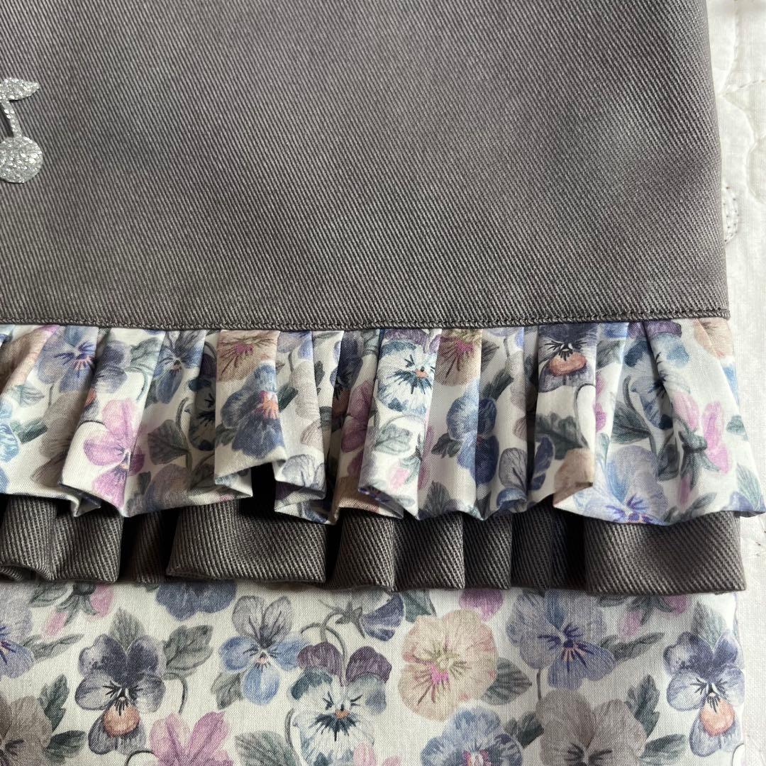 絵本袋　手提げ袋　シューズ袋　3点　シンクオブミーグレイッシュ　入園入学セット