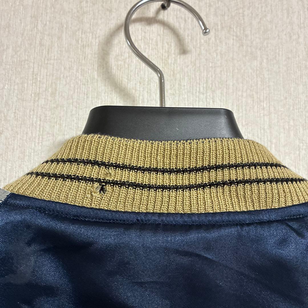 テーラー東洋TT10726サテン髑髏/龍刺繍 リバーシブルスカジャン/スーベニア