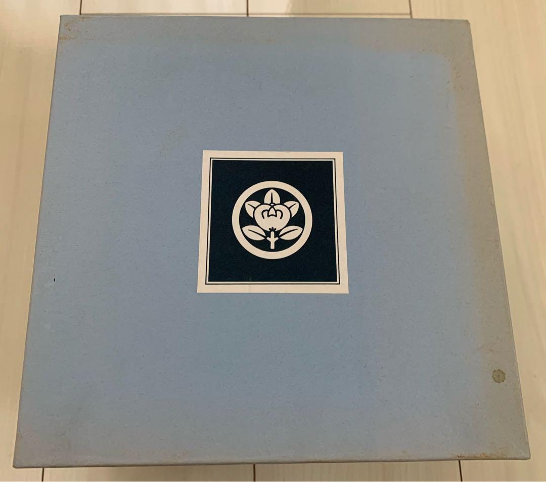 たち吉 藍流し 冷奴揃　（薬味入・すくい付）　300-152