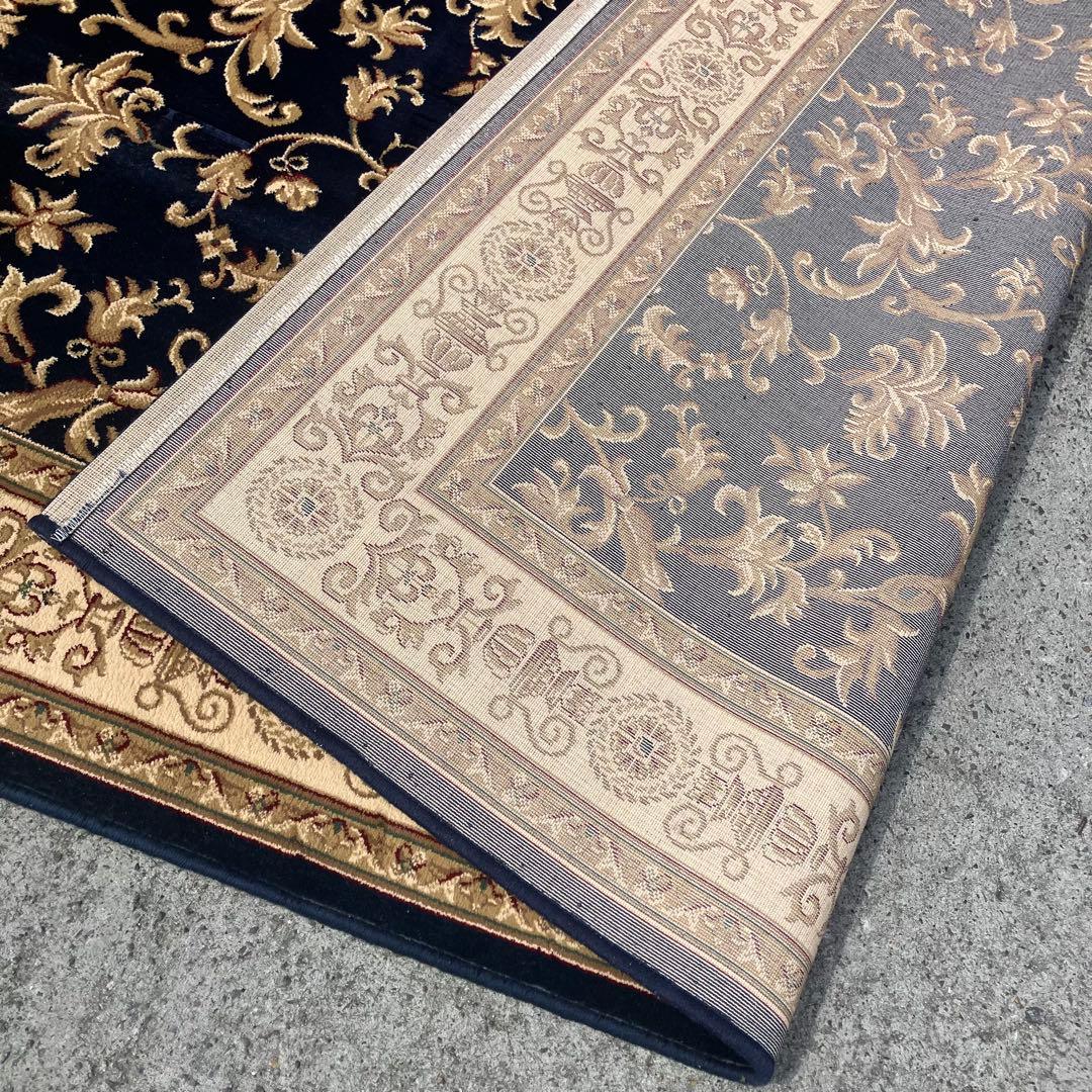 北欧レトロ ソリハナ ウイルトンカーペット ペルシャ絨毯 大型絨毯 アラベスク