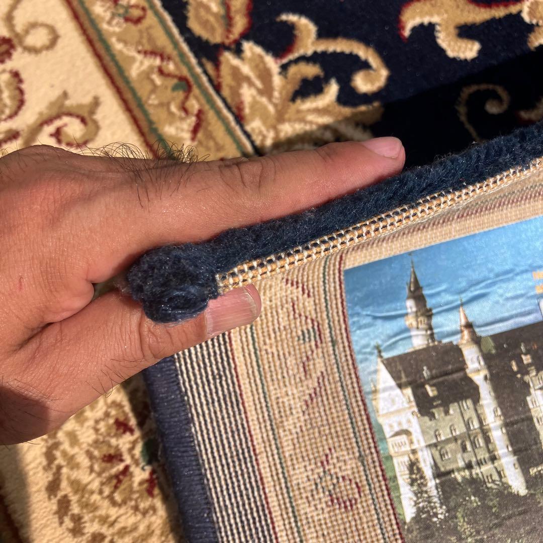 北欧レトロ ソリハナ ウイルトンカーペット ペルシャ絨毯 大型絨毯 アラベスク