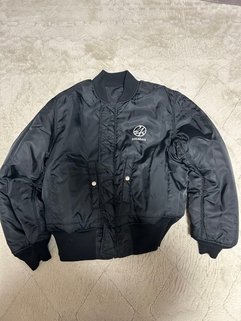 【美品】24karats × ALPHA リバーシブル MA-1 ブルゾン