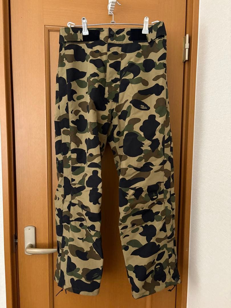 A BATHING APE アベイシングエイプ　スノボパンツ　迷彩 初期モデル