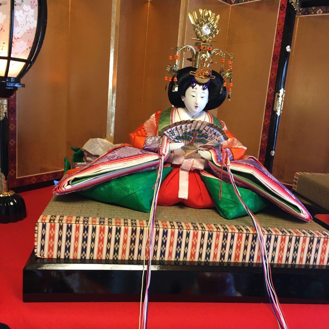 Ａ　雛人形　豪華7段飾り　有職雛　7代豊泉作