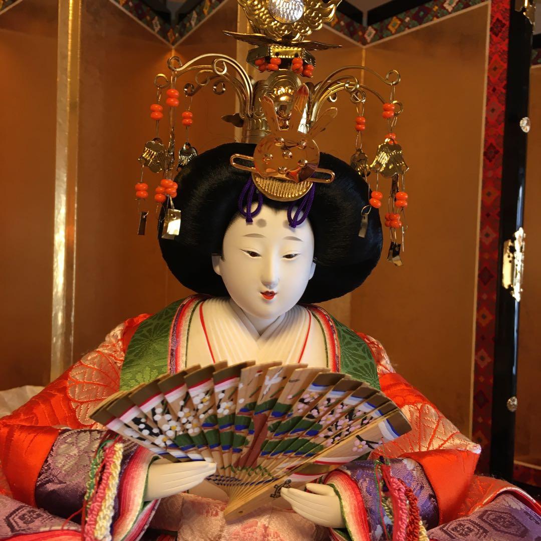 Ａ　雛人形　豪華7段飾り　有職雛　7代豊泉作