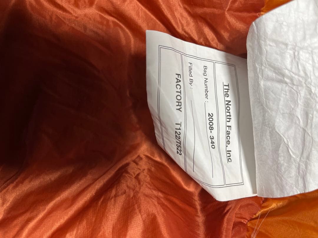 ノースフェイスTHE NORTH FACE BEELINE850 ダウンシュラフ