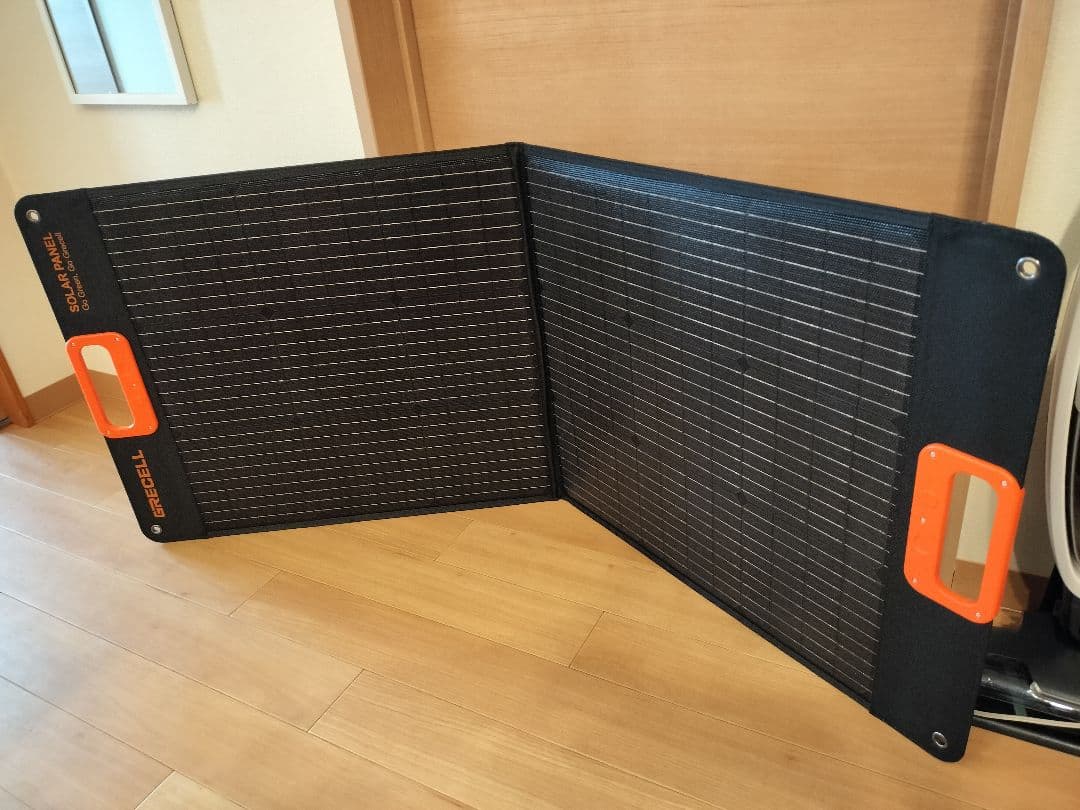 ソーラーパネル100W GRECELL 折りたたみソーラーチャージャー
