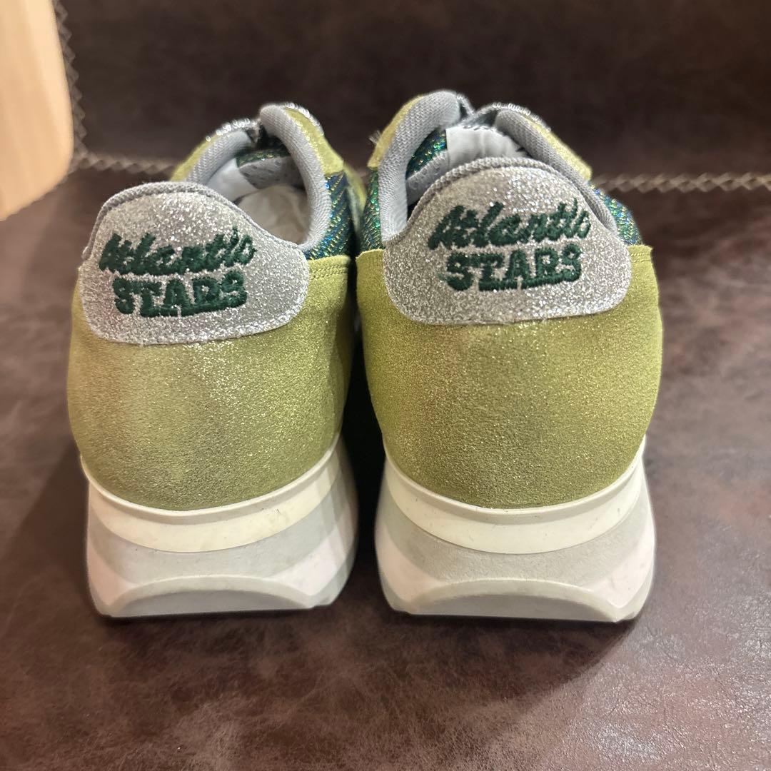 Atlantic Stars スニーカー 緑金色