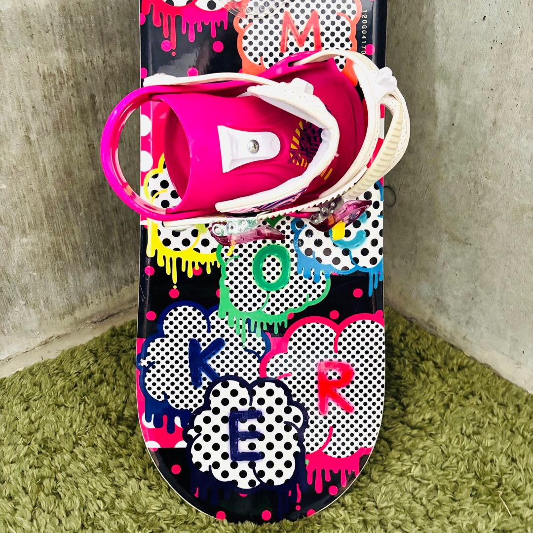 【☆キッズ/美品】IGNIO スノーボード3点セット 120cm