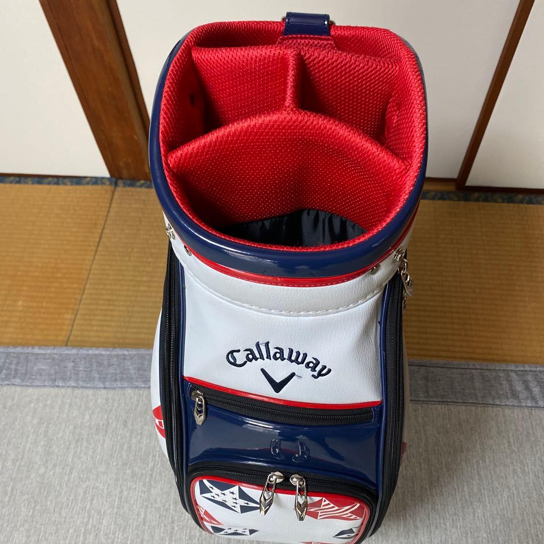 【限定品】Callaway キャディバッグ 9.5型 星条旗デザイン