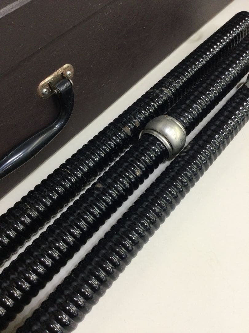 旗用三脚台とポールのセット　ケース付き