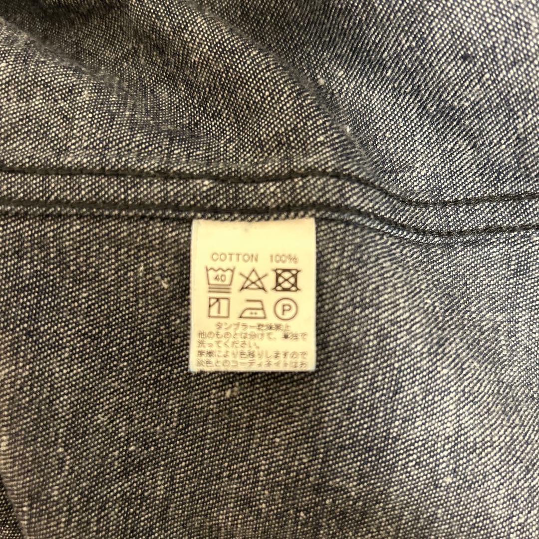 ボンクラ　デニムステンカラーコート