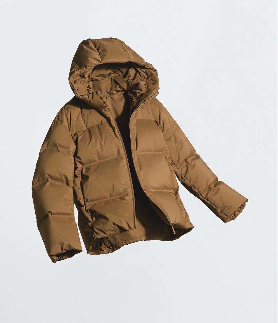 新品タグ付き　UNIQLO ユニクロ　シームレスダウンパーカ Ｍ　 ブラウン