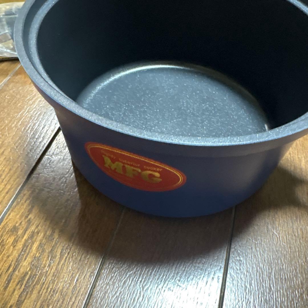 MFG SR 専用クッキングヒーター専用鍋　鍋とフライパン、ガラスとアルミ蓋