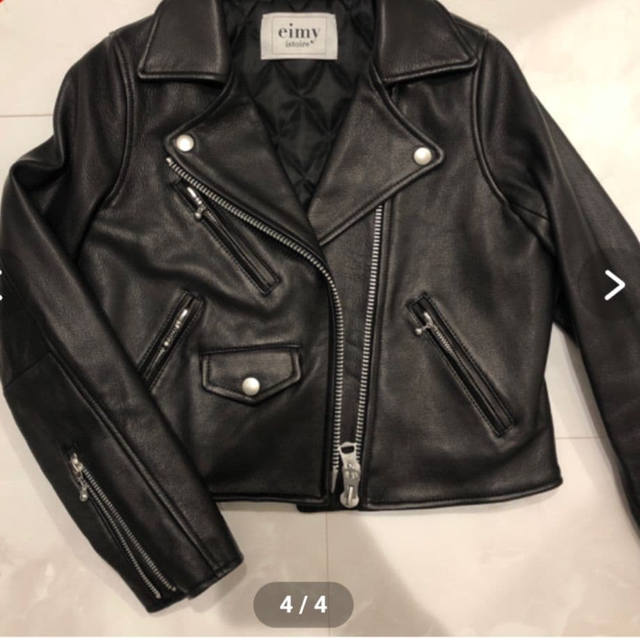eimy istoire リアルレザー ライダースジャケット本革