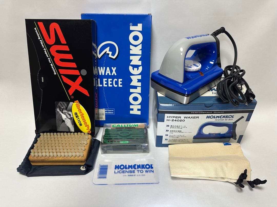 【HOLMENKOL】 ホルメンコール ホットワクシングアイロンセット
