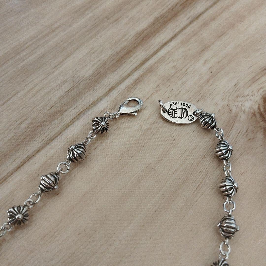 シルバー925 クロスネックレス クロムハーツ好きに キーパーリング